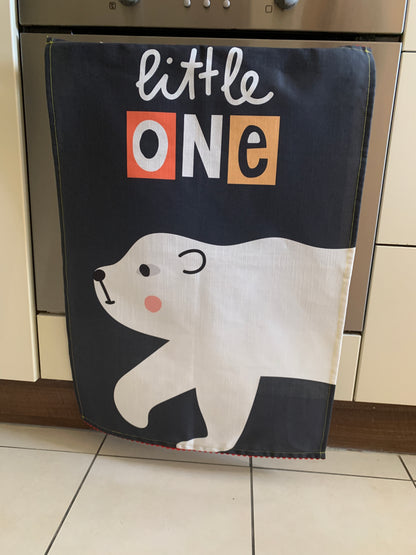 Little One Polar Bear Tea Towel